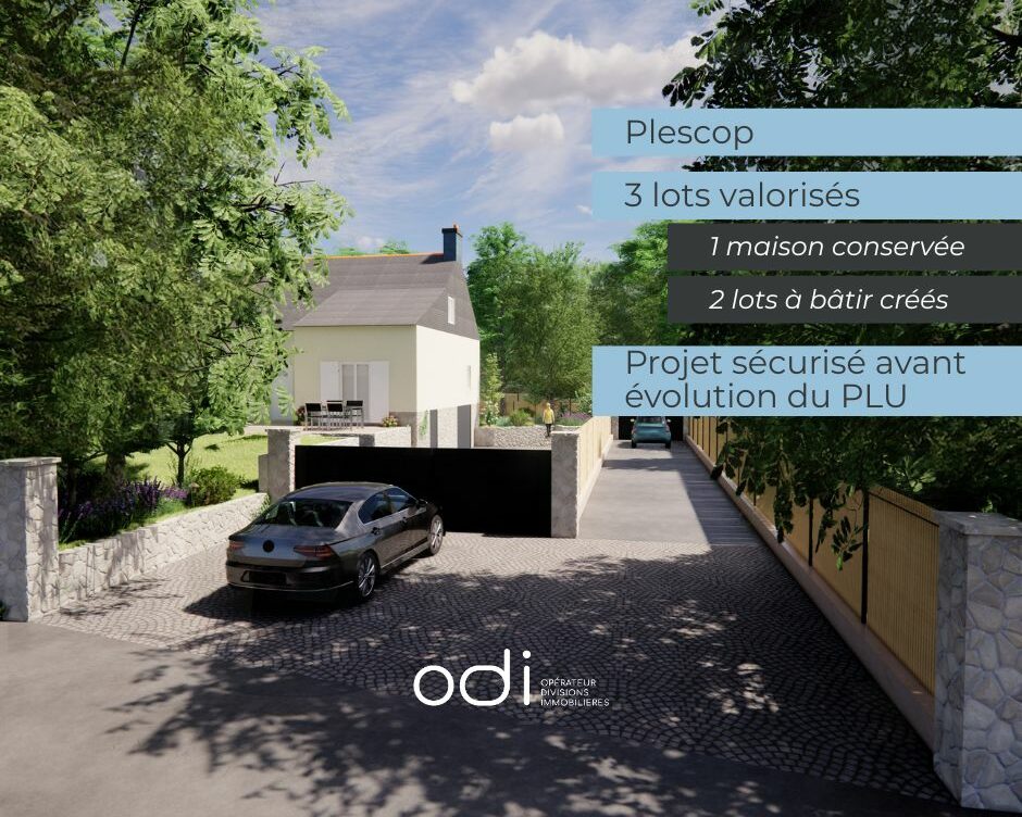 🏡 Ce terrain semblait banal. Il cachait pourtant une vraie opportunité. Plescop