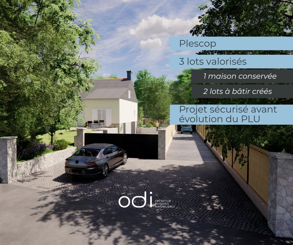 🏡 Ce terrain semblait banal. Il cachait pourtant une vraie opportunité. Plescop