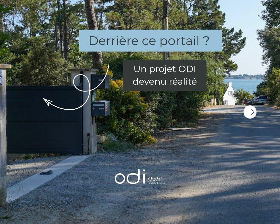 Division foncière à Baden : création de logements près du Golfe du Morbihan